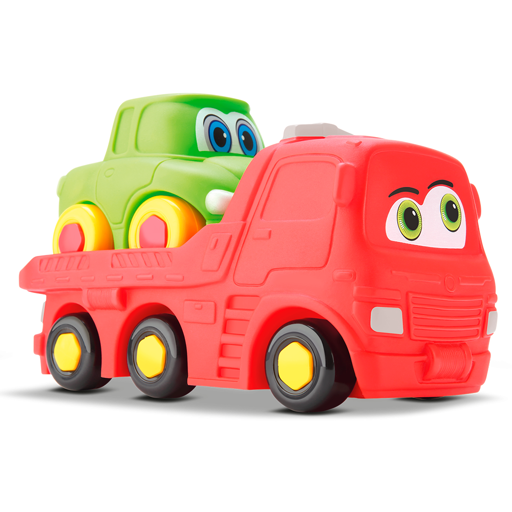 Fox Educar - Coleção Carrinhos Baby Truck Tratores - 04 unidades - 0237RBFX