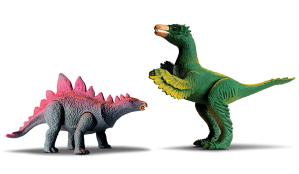 Estegossauro E Deinonychus
