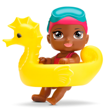 Belatrix Baby Acqua Negra Touca Óculos/ Bóia	